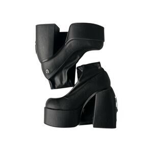 Naked Wolfe Spice Black Stretch Boot